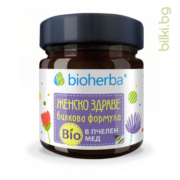 Женско здраве в Био Пчелен мед, Bioherba, 280 грама, биохерба