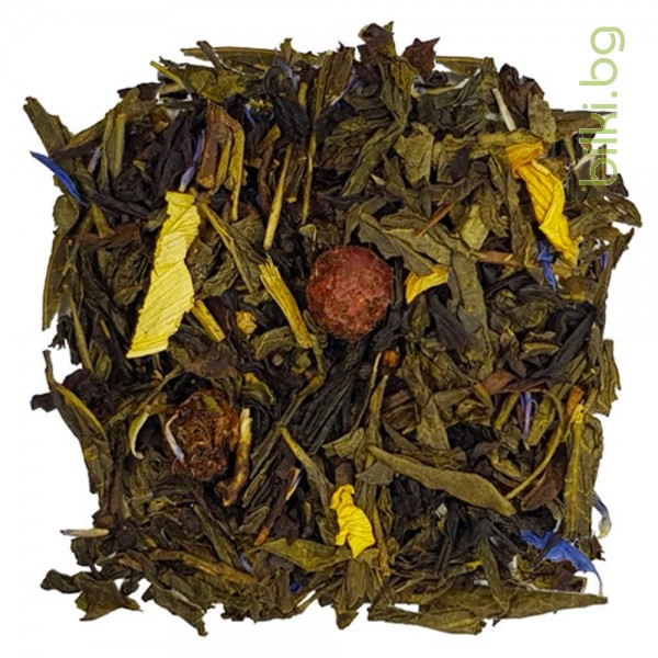 oolong tea, green, veda, peach, exotic, кралска звезда, оолонг, чай, зелен, праскова, ободряващ, тонизиращ, билки, екзотичен, ароматен, веда