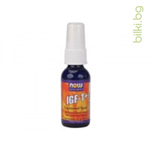 IGF-1 + Liposomal Spray, Now Foods, 30 мл