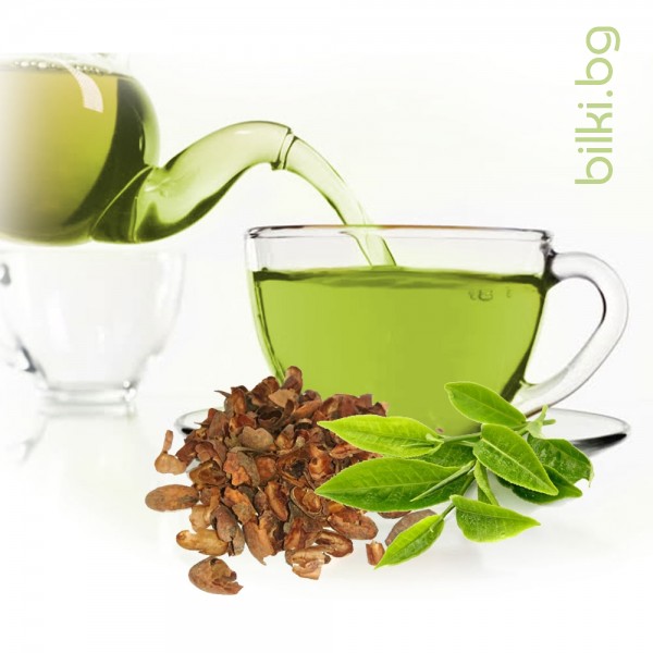 зелен чай, зелен чай с какаови зърна,чай от какаови зърна
