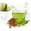 зелен чай с какаови зърна