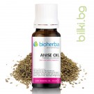 Етерично масло от Анасон (Anise oil), Bioherba, 10 мл