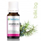 Етерично масло от Хвойна (Juniper oil), Bioherba, 10 мл