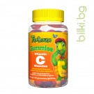 Витамин С Гъми Treehouse за деца, Webber Naturals, 125 mg, 60 табл.