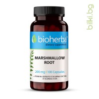 Бяла ружа корен, Bioherba, 200 мг, 100 капсули