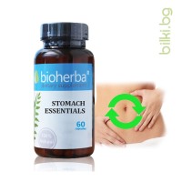 STOMACH ESSENTIALS 60  CAPSULES / ФОРМУЛА ЗА СТОМАХА 60 КАПСУЛИ , Биохерба