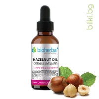Базово масло от Лешник (Hazelnut oil), Bioherba, 50 мл