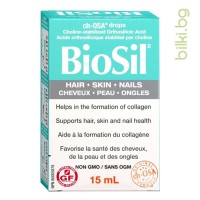 BioSil Коса, кожа и нокти, Preferred Nutrition, 15 мл.