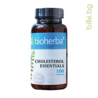 Формула при Холестерол Cholesterol Essentials, Bioherba, 100 капс.