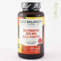 Силимарин 300 + АЦЦ Фортe, Eco Balance, 60 капс.