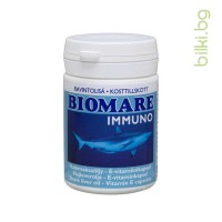 Биомаре Имуно - с масло от черен дроб на акула, Лечител, 100 капс.