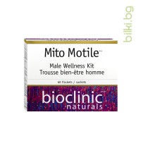 Mito Motile Фертилитет формула за мъже, Bioclinic Natural, 60 пакетчета