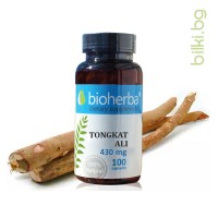 Тонгкат Али, Bioherba, 430 mg, 100 капс.
