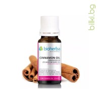 Етерично масло от Канела (Cinnamon oil), Bioherba, 10 мл