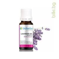 Етерично масло от Лавандула (Lavender oil), Bioherba, 10 мл