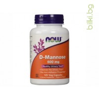 D-Mannose, NOW Foods, КАПСУЛИ Х 120, 500 мг