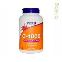 Витамин C-1000 No TR, NOW Foods, ТАБЛЕТКИ Х 250