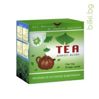 Зелен чай Гинко Билоба, ТНТ - 21, 30 филтъра
