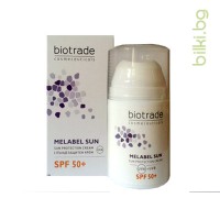 Melabel Sun Слънцезащитен крем за лице SPF50+, Biotrade, 50 мл