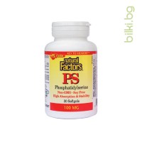 ПиЕс-ФосфатидилСерин, Natural Factors, 100 мг, 30 софтгел капс.