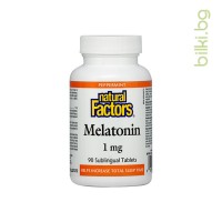 мелатонин, дъвчащи таблетки, нормален сън