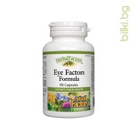 Факторс формула за очи, Natural Factors, 260 mg, 90 капс.