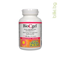 Витамин С BioCgel, Natural Factors, 500 mg, 90 софтгел капс.