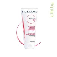 Sensibio DS+, Почистващ гел-пяна против зачервяване и люспи, Bioderma, 200 мл
