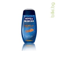 NIVEA FOR MEN ДУШ ГЕЛ MUSCLE RELAX, 250мл