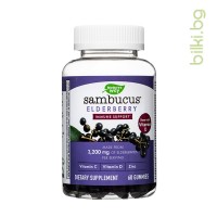 Самбукус Гъми, 25 mg, 60 желирани таблетки