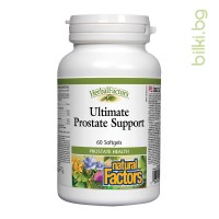 ULTIMATE Prostate Support, Natural Factors, 410 mg, 60 софтгел капс.