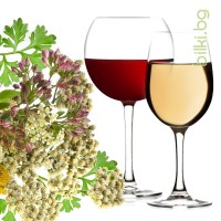 БИЛКИ ЗА ВИНО НАЛОЖЕН ПЕЛИН , билкова смес за известното Пелиново вино, за бяло или червено