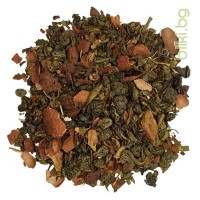 green tea, mentha, veda, чай, зелен чай, какао, джинджифил, мента, шоколад, натурален, ободряващ, екзотичен, ароматен, веда, цена, производител, билки, bilki