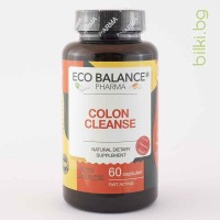 Колон Клийнс,Colon Cleanse, Eco Balance, 60 капсули