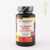 Силимарин 300,АЦЦ Фортe, Eco Balance, 60 капсули