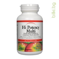 hi potency multi, мултивитаминен комплекс, мултивитамини, витамини и минерали хранителна добавка, мултивитамини за пиене, мултивитамини natural factors, витамини имунитет,
