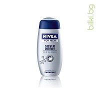 NIVEA FOR MEN ДУШ ГЕЛ SILVER PROTECT, 250мл