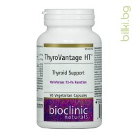 thyro vantage ht, natural factors, щитовидна жлеза хранителна добавка, л-тирозин, формула щитовидна жлеза, хормони т3 т4