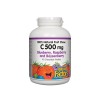 витамин c, 500 мг, дъвчащи таблетки, natural factors