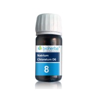 Минерална сол №8 Natrium Chloratum D6 - Натриум хлоратум, Bioherba, 100 mg, 230 табл.