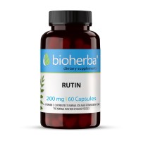Рутин, Bioherba, 200 мг, 60 капсули