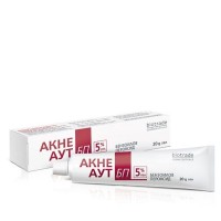 Acne Out БП гел - при акне, 5%, 20 гр.