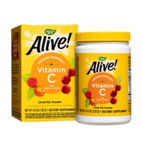 Alive Витамин С - натурален, Nature's Way, 500 мг, 120 гр. + Защитна маска с клапан