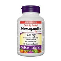 Ашваганда, Webber Naturals, 300 mg, 120 V капс.