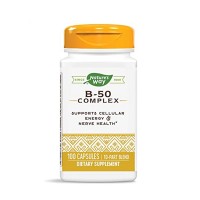 Витамин B-50 комплекс, Nature's Way, 100 капс.