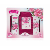 Подаръчен комплект Rose Original - Шампоан 200 мл + Крем за ръце 50 мл + Сапун 100 гр