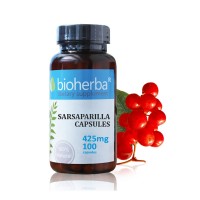 Сарсапарила, Bioherba, 425 мг, 100 капсули