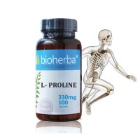 Л-Пролин, Bioherba, 330 мг, 100 капс.