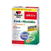 Цинк с Хистидин и Витамин С, Doppelherz, 30 депо таблетки