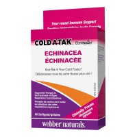 Ехинацея Cold-A-Tak, Webber Naturals, 250 mg 60 софтгел капс